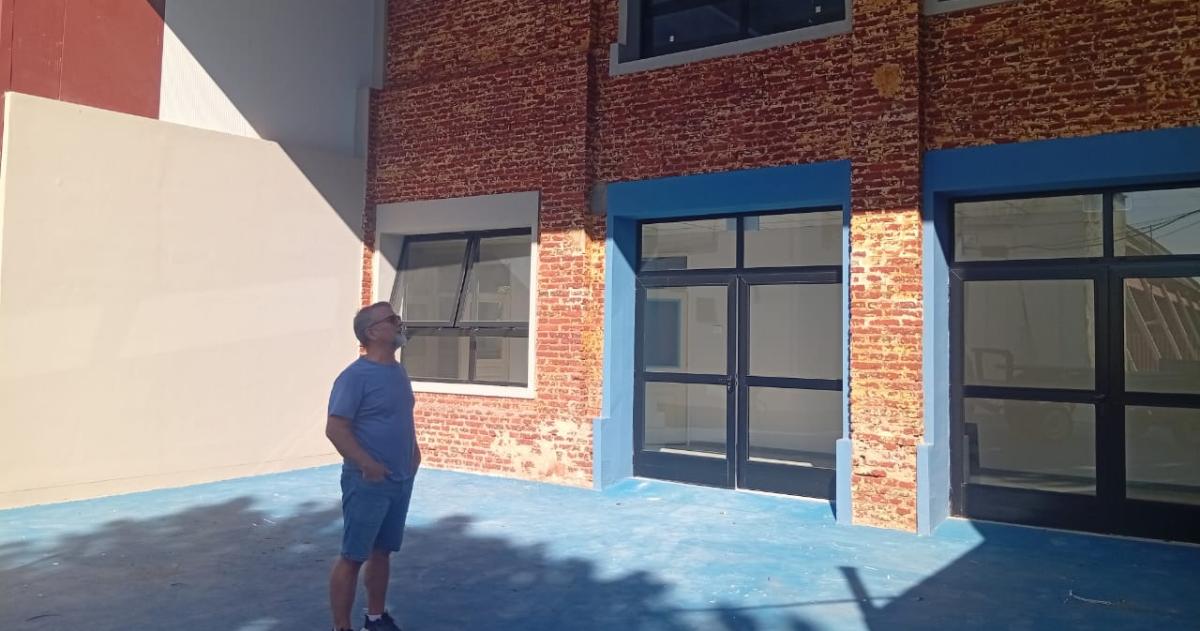 Se habilitar� la planta baja de un edificio que seguir� creciendo