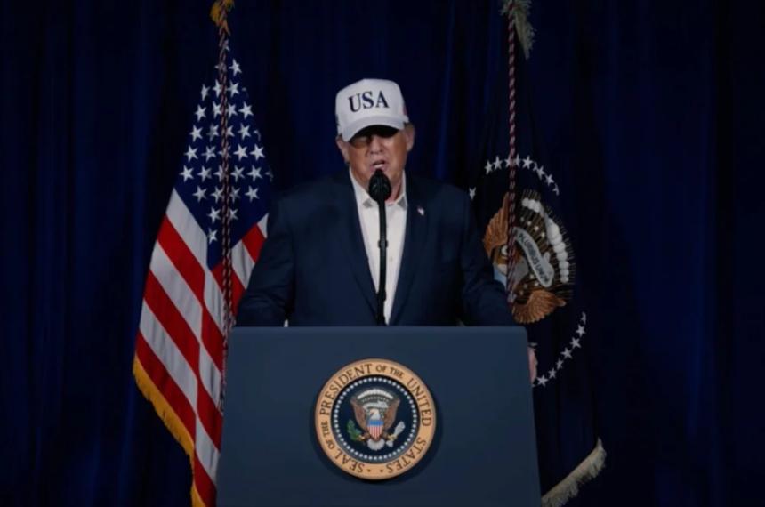 Trump confirmó los ataques