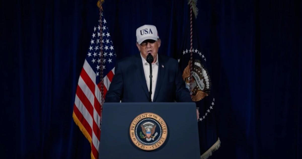 Trump confirmó los ataques