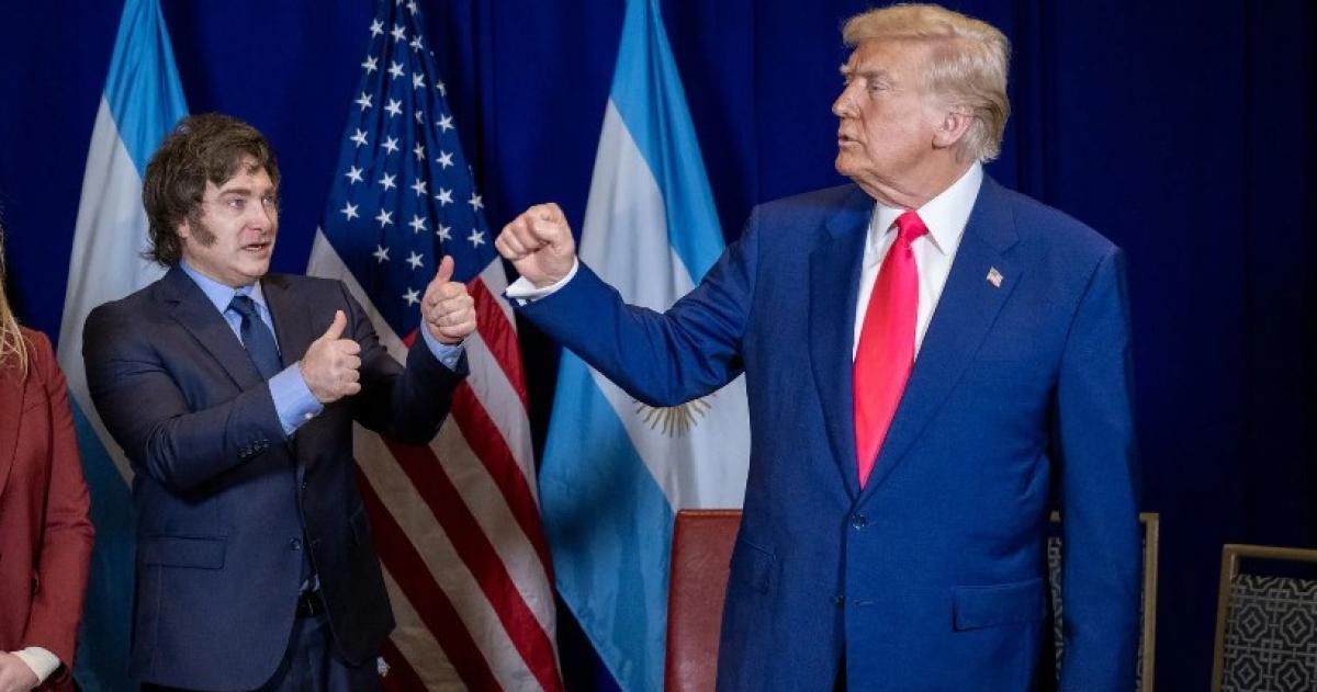 Milei suma su apoyo a Estados Unidos e Israel
