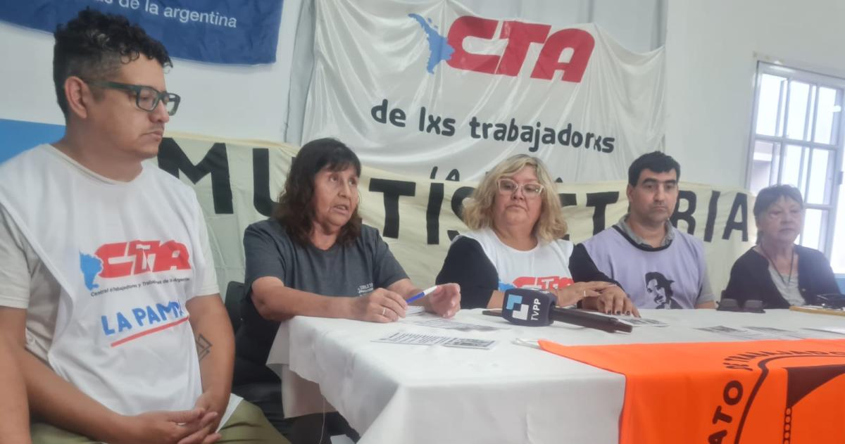 Dieron una conferencia de prensa para rechazar la embestida del Gobierno nacional