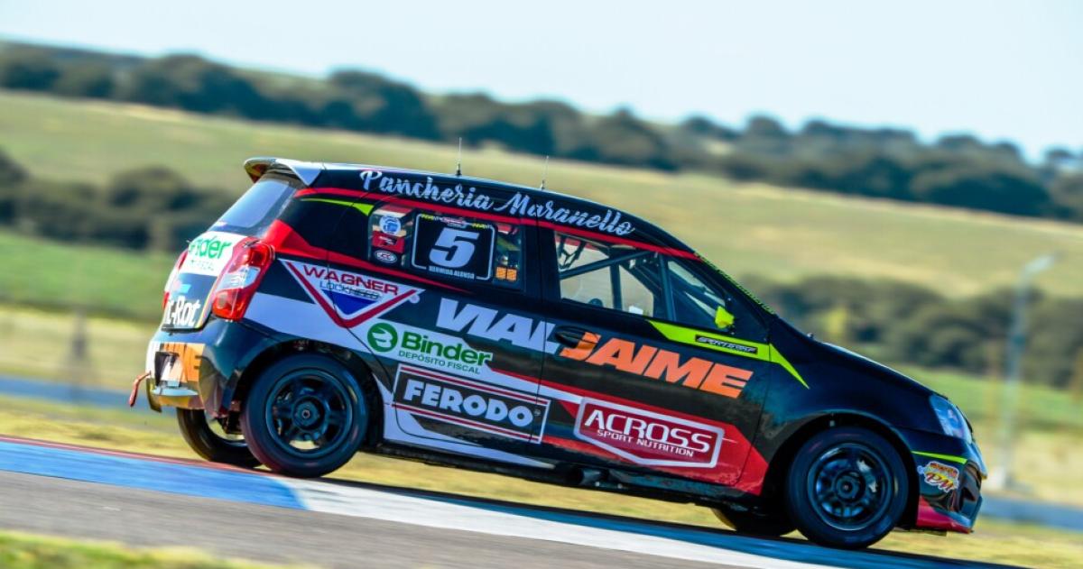 Federico Hermida en un carreroacuten