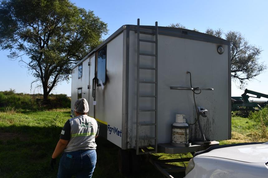Su pareja un hombre de 48 años había muerto el domingo a causa de las graves quemaduras