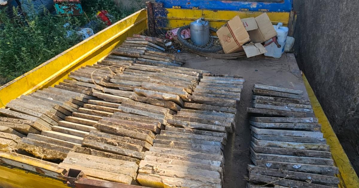 La carga secuestrada por la Seccional Primera