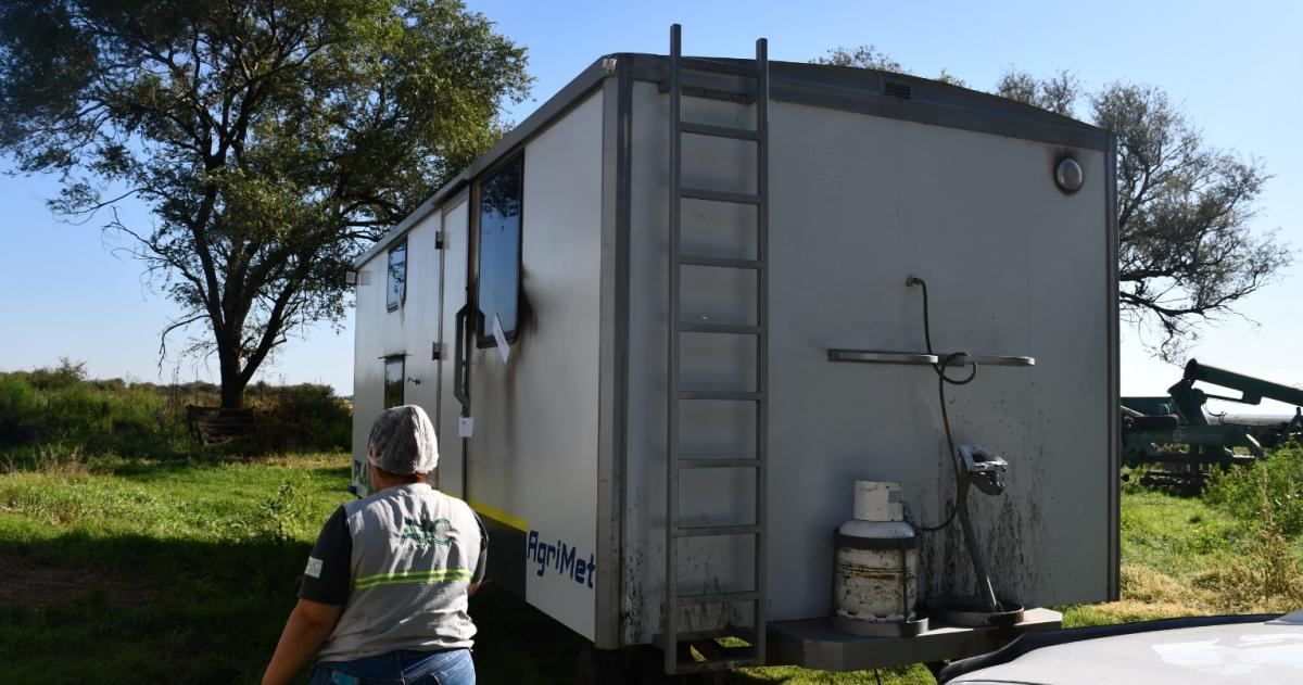 Su pareja un hombre de 48 años había muerto el domingo a causa de las graves quemaduras