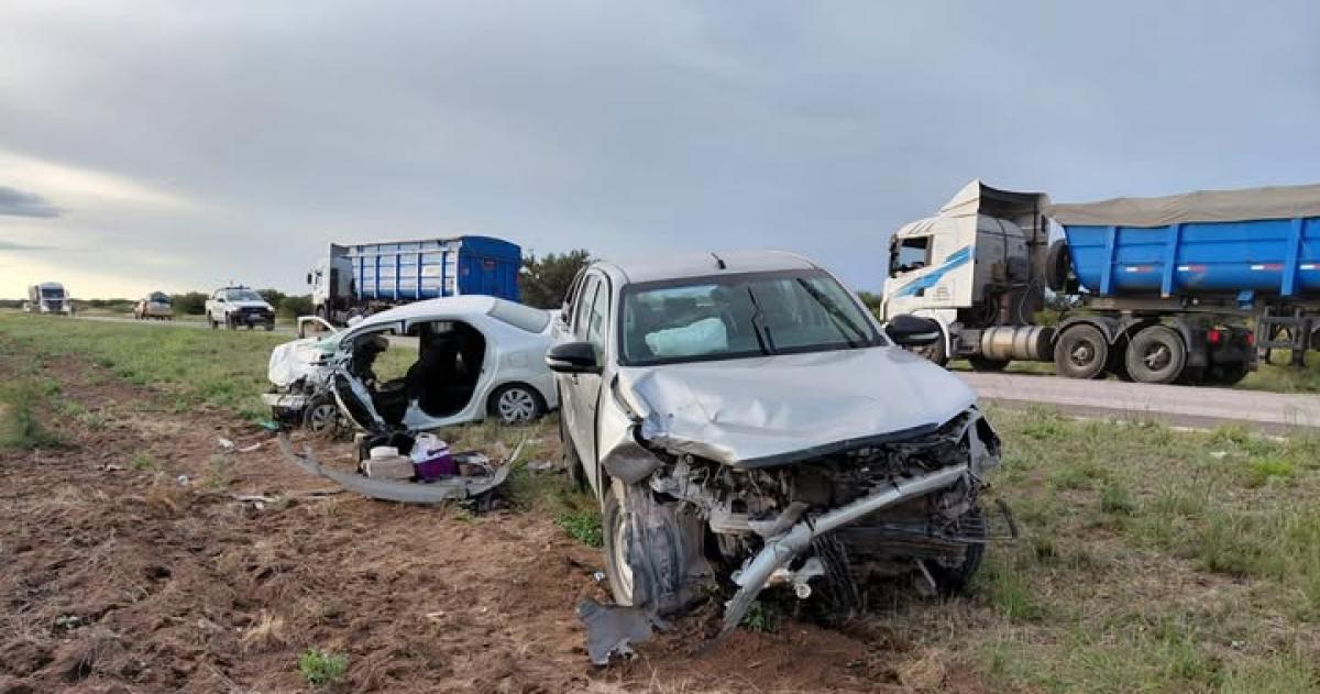 El siniestro vial ocurrió sobre la Ruta 143