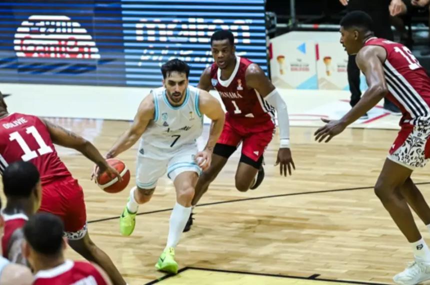 Facundo Campazzo se lució en el equipo nacional