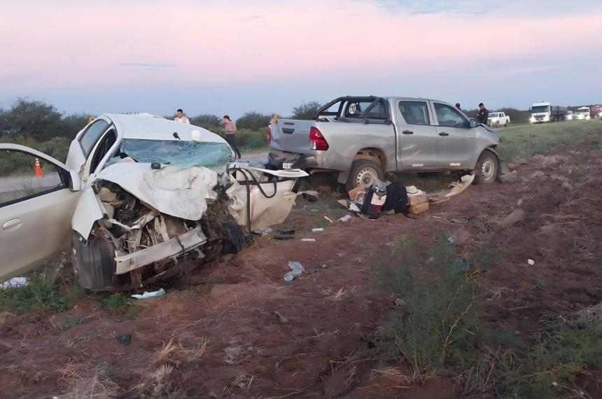  Los ocupantes de la Hilux oriundos de 25 de Mayo resultaron ilesos
