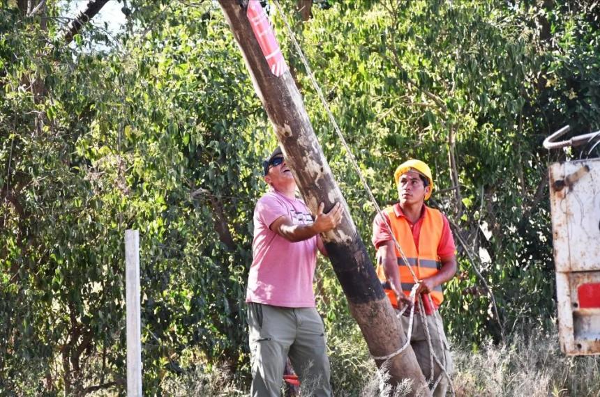 Cortan cinco calles para retirar postes ilegales