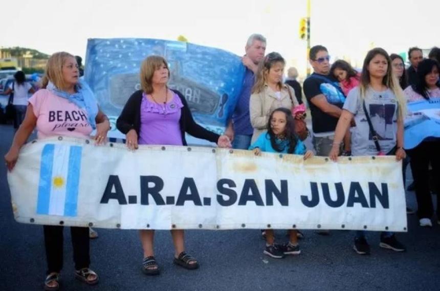 Familiares de víctimas del ARA San Juan