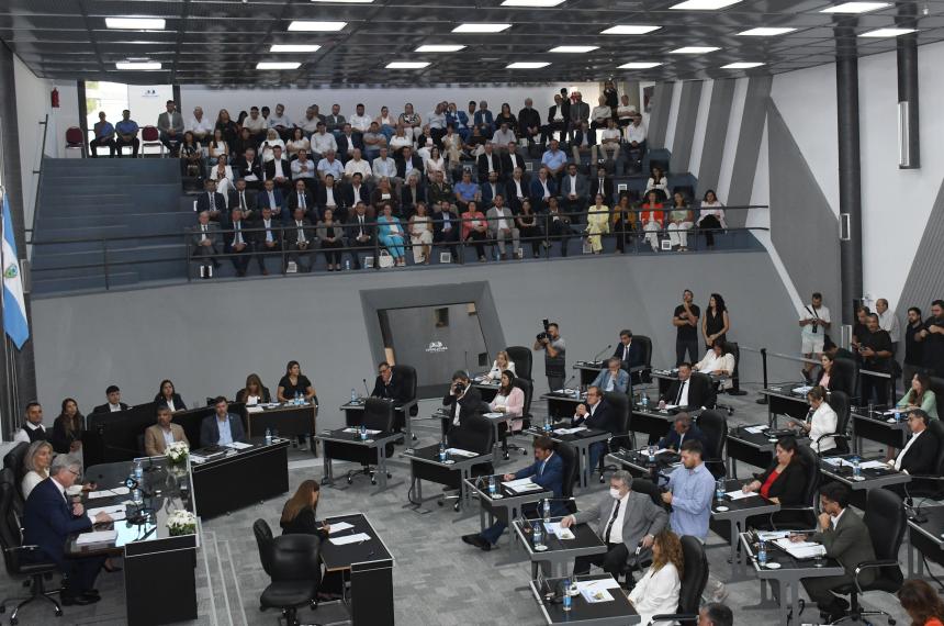 El discurso del gobernador en la Legislatura