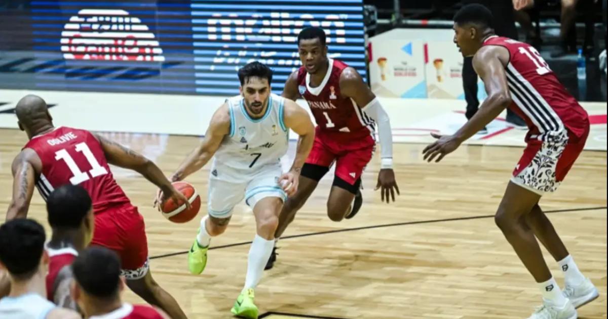 Facundo Campazzo se lució en el equipo nacional