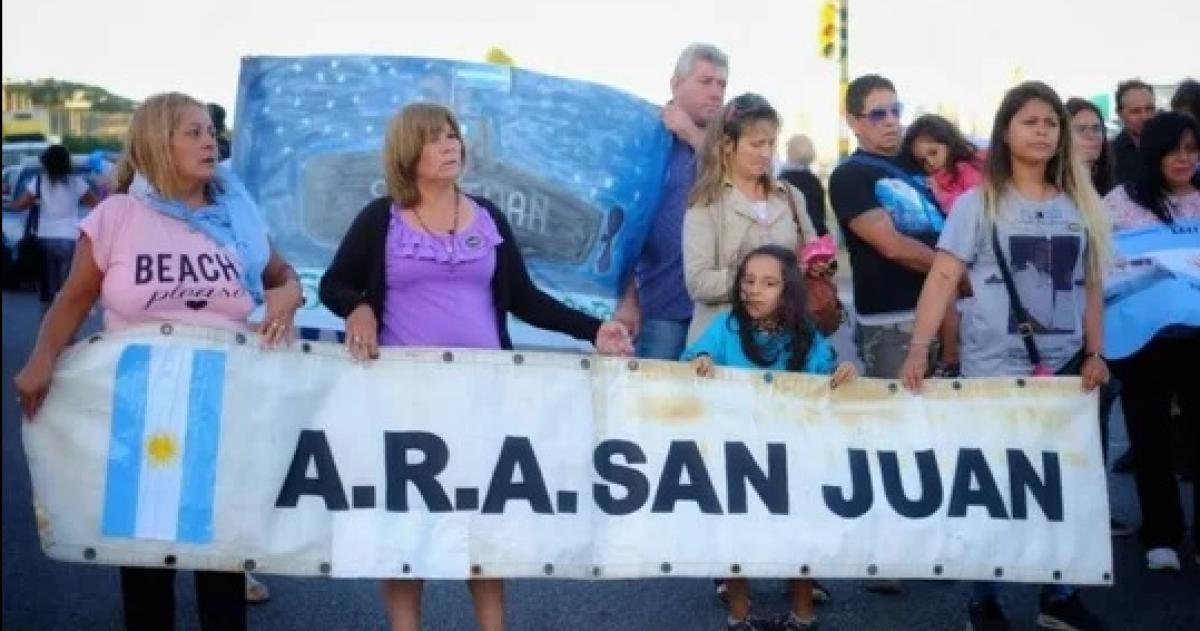 Familiares de víctimas del ARA San Juan