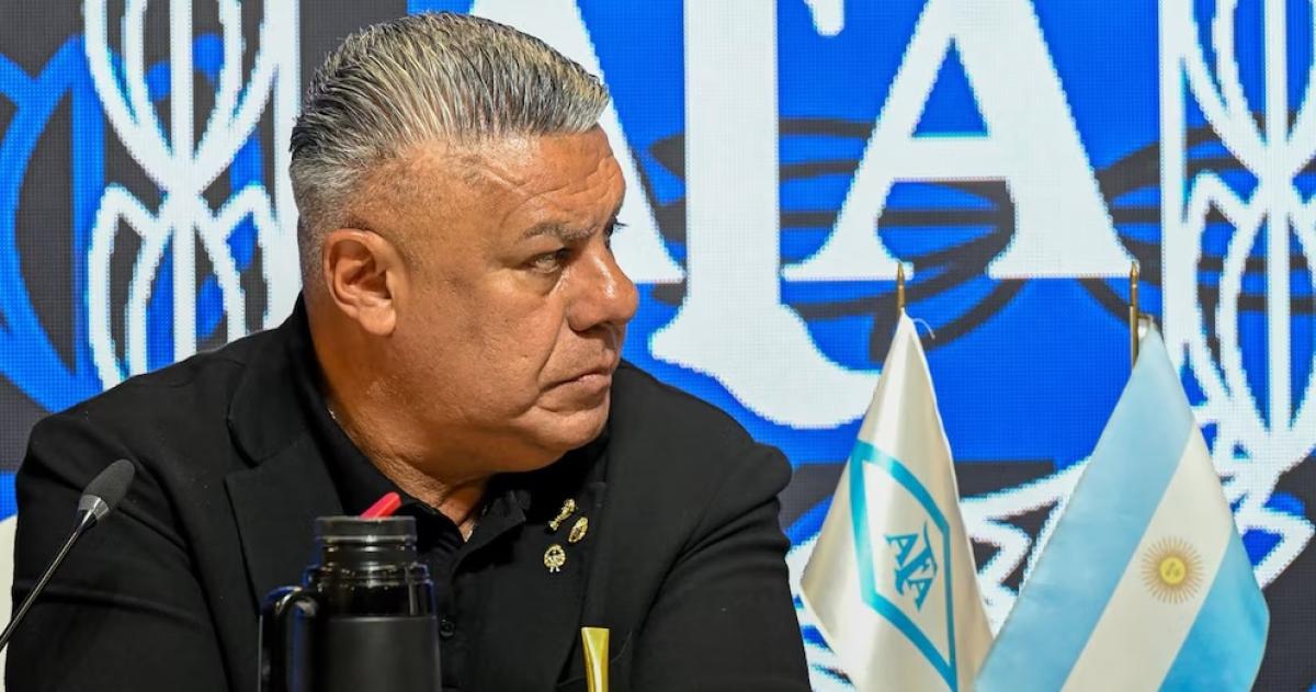 Claudio Tapia durante la �ltima reunión del Comité Ejecutivo de AFA en la que se decidió hacer un paro en el f�tbol argentino