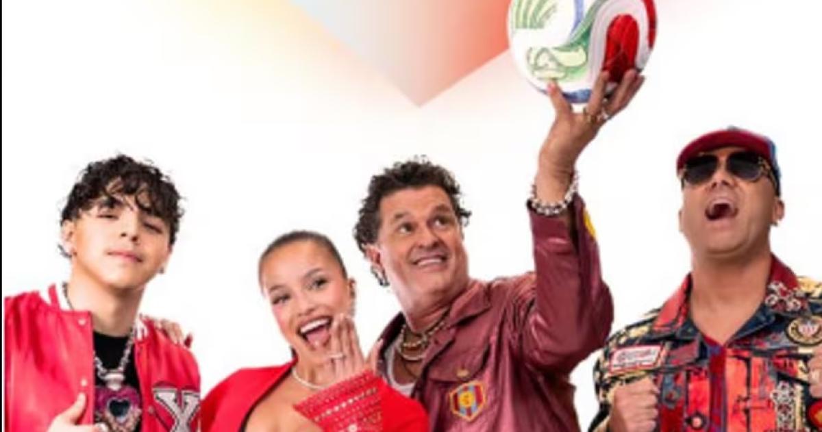 Emilia Carlos Vives Wisin y Xavi son los elegidos para una de las canciones del Mundial 2026