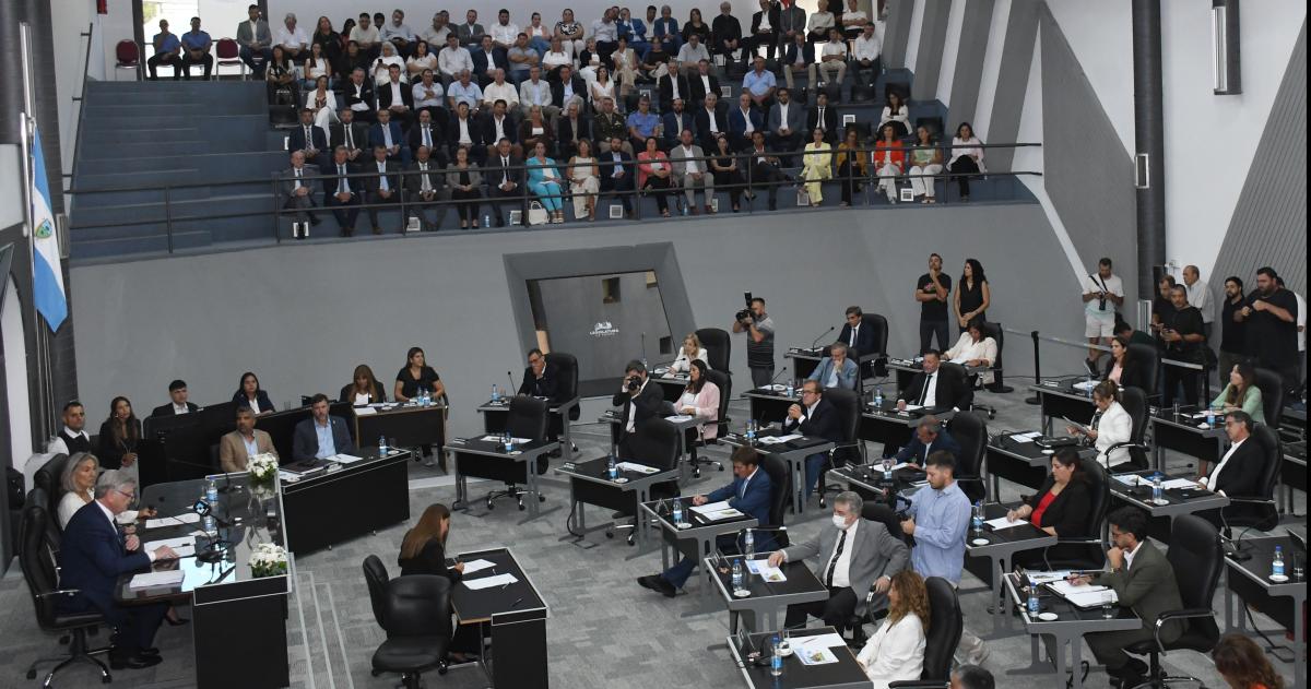 El discurso del gobernador en la Legislatura