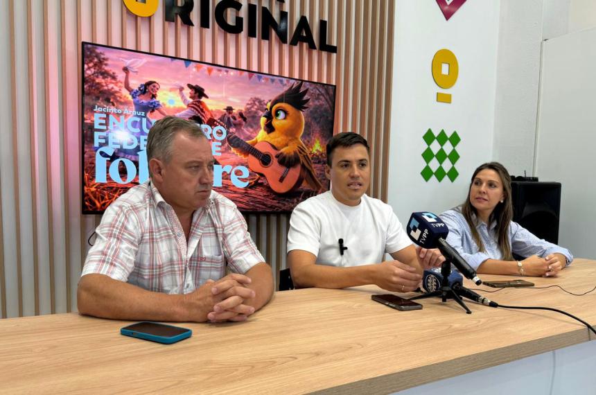 Arauz hace su tradicional Encuentro Federal de Folklore