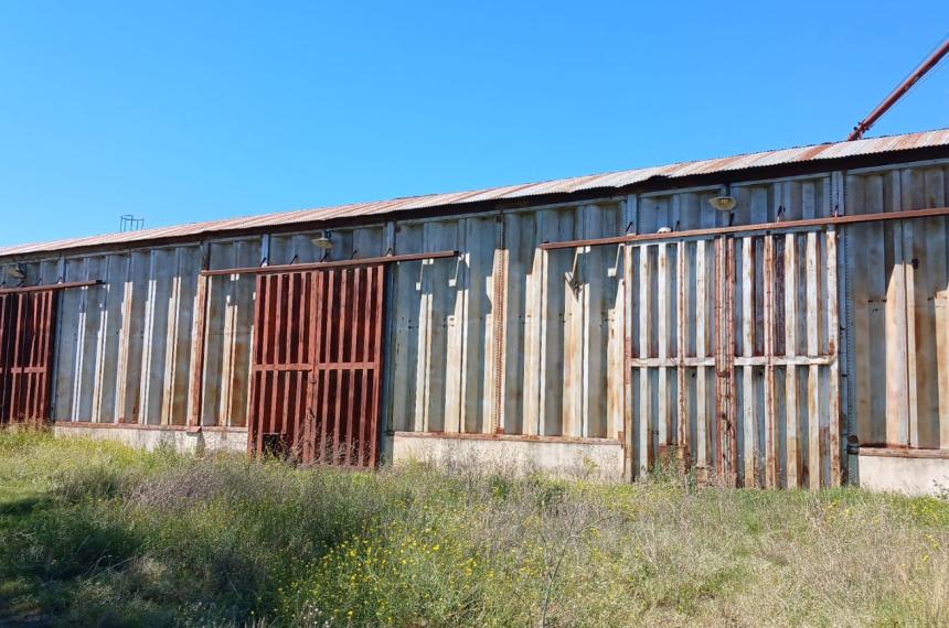 Uno de los galpones de la firma Lartirigoyen