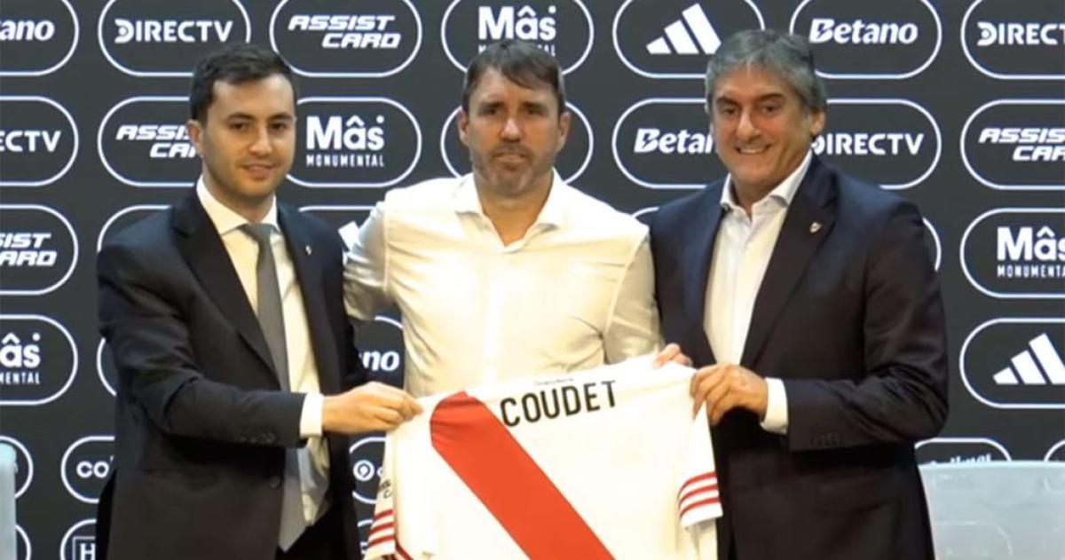No vine a un cumpleantildeos- Coudet asumioacute en River con el cuchillo entre los dientes