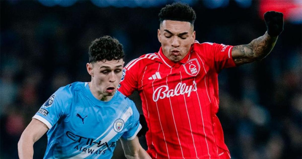 iexclBombazo en el Etihad El City pinchoacute ante el Forest y el Arsenal ya acaricia la Premier