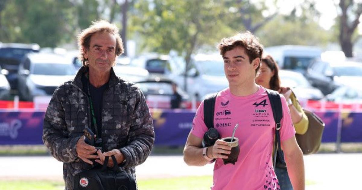 Colapinto y su primer contacto en Australia