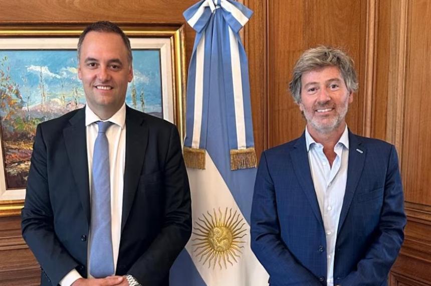 El Jefe de Gabinete Manuel Adorni ya mantuvo su primera reunión de trabajo con Juan Bautista Mahiques