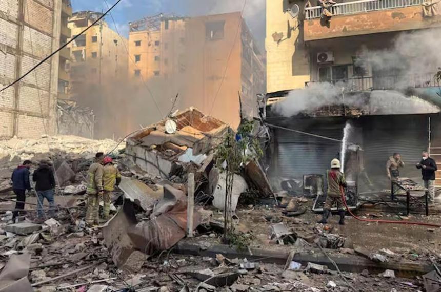 El Liacutebano en el abismo- La Guerra de los Brazos se vuelve total