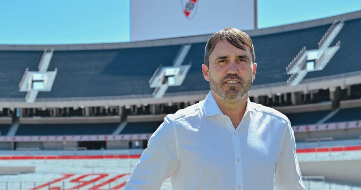 Chacho fue presentado como DT  de River