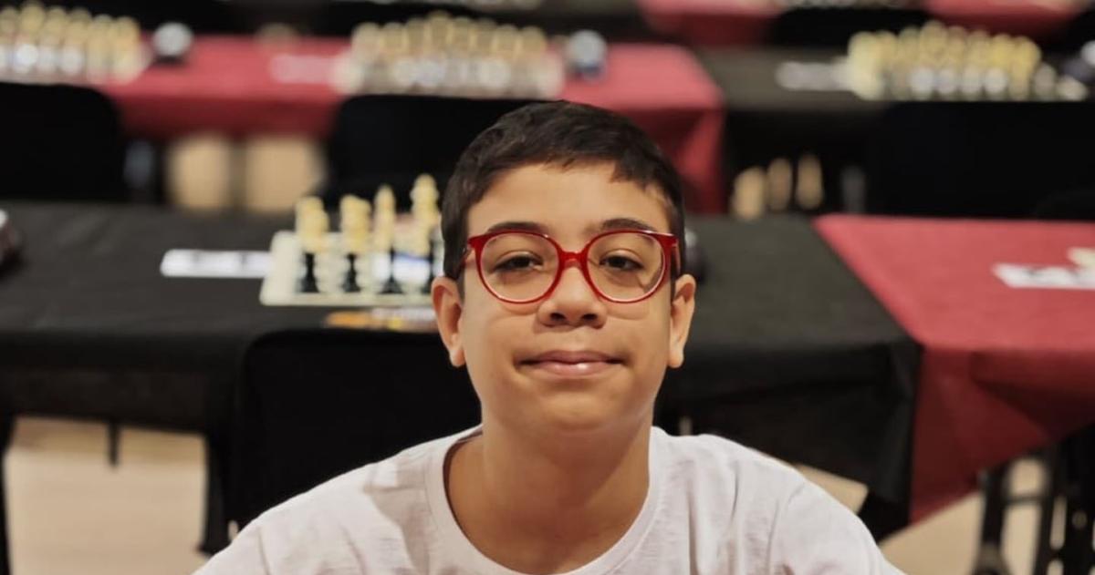 Faustino tiene apenas 12 años