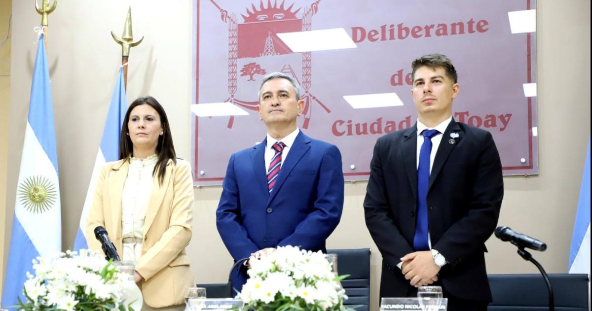 Rojas dio su discurso inaugural