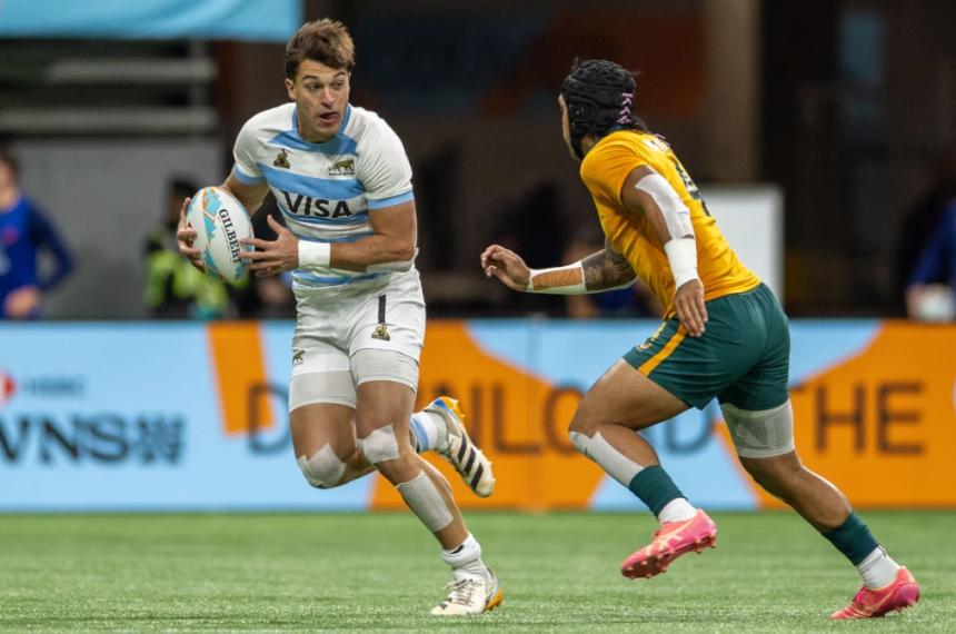Los Pumas 7s cayeron ante Australia en Vancouver