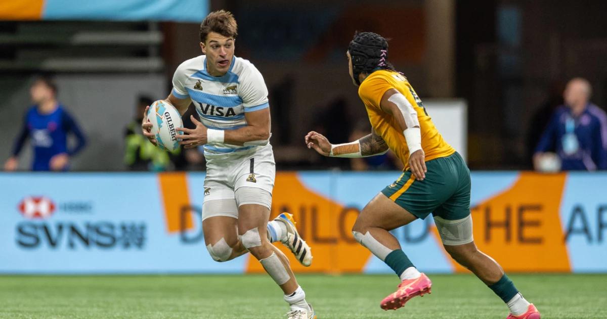 Los Pumas 7s cayeron ante Australia en Vancouver