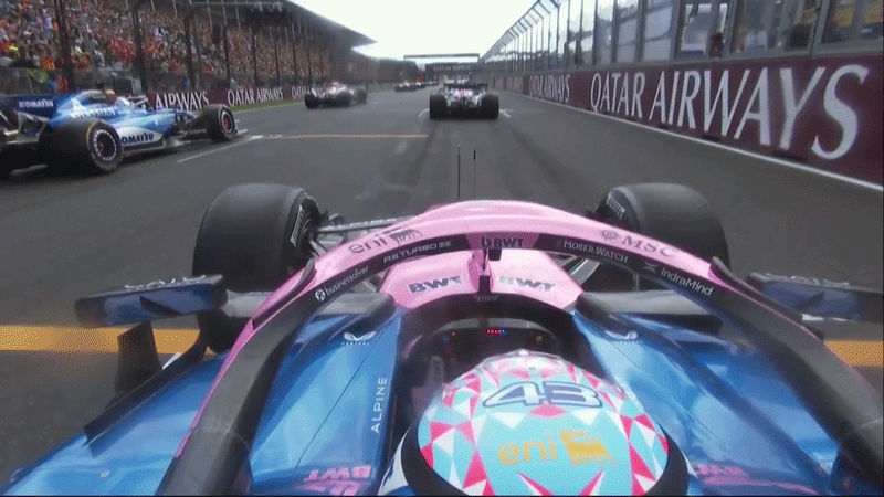 Colapinto sobrevivioacute en Melbourne