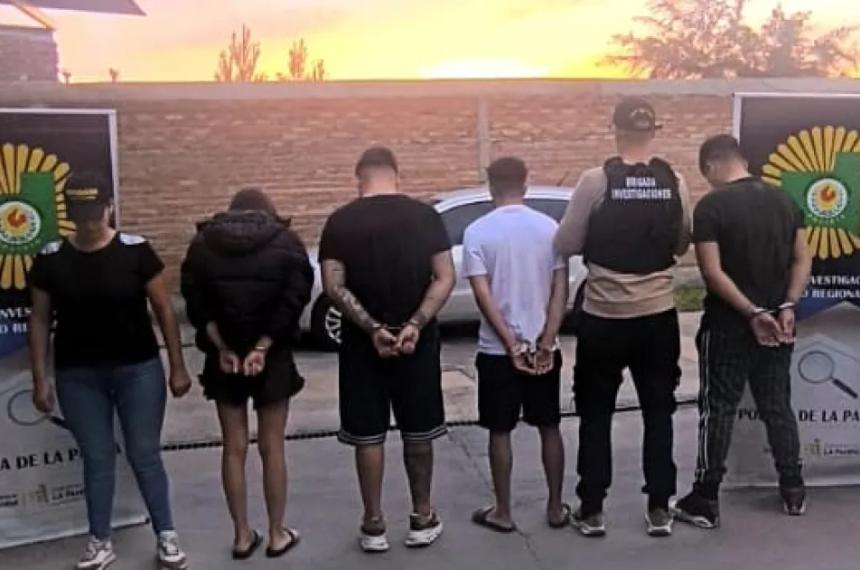 Un integrante de la banda fue detenido en Santa Rosa y los otros en el Puesto Caminero de Catriló