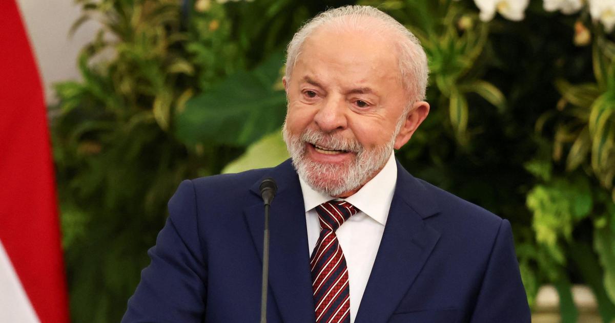 El presidente de Brasil Luiz Inacio Lula da Silva