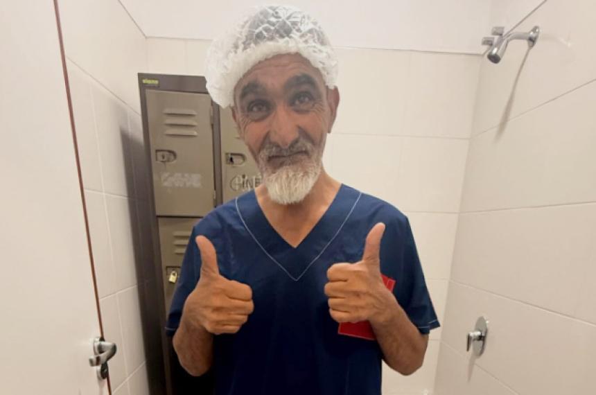 Final feliz para Jorge- la cadena de favores que le devolvioacute la vista