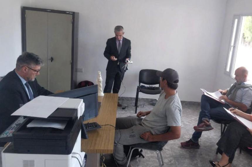 El STJ tomoacute declaraciones en La Adela