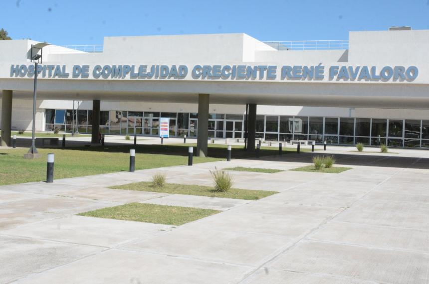 El motociclista fue trasladado al Favaloro donde falleció