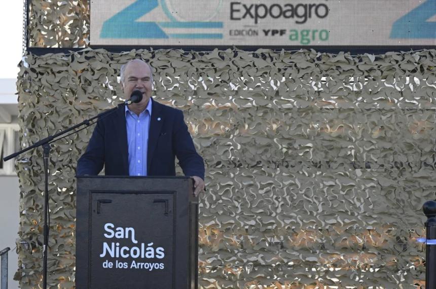 El secretario de Agricultura Ganadería y Pesca de la Nación Sergio Iraeta