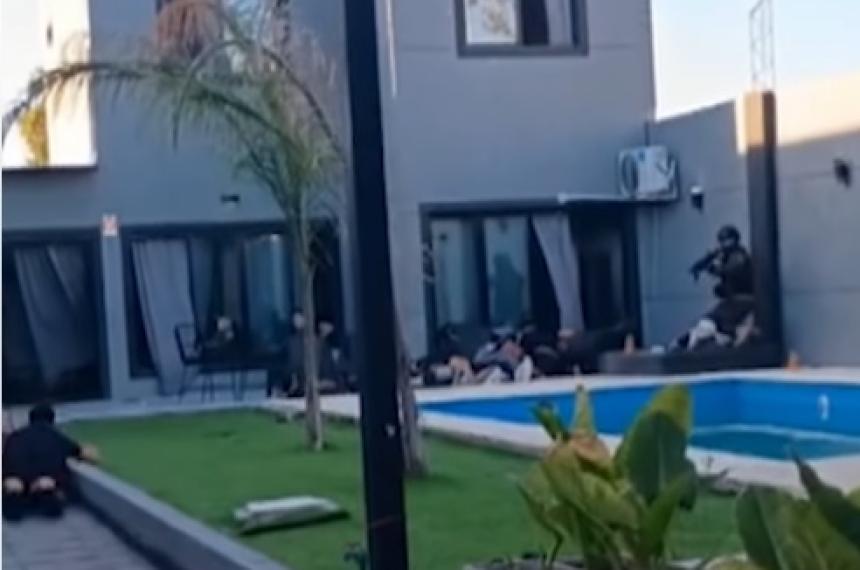 La quinta donde se desarrolló el tiroteo