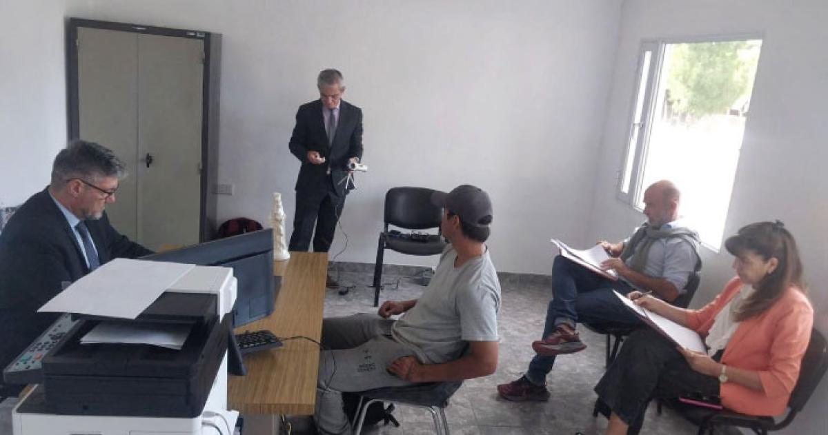 El STJ tomoacute declaraciones en La Adela