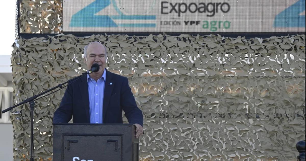 El secretario de Agricultura Ganadería y Pesca de la Nación Sergio Iraeta