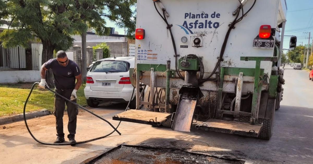 Las obras contin�an en Santa Rosa