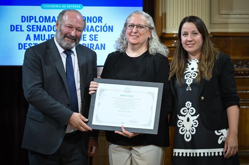 La profesional oriunda de Winifreda se desempeña como jefa de �rea en el Hospital Garrahan