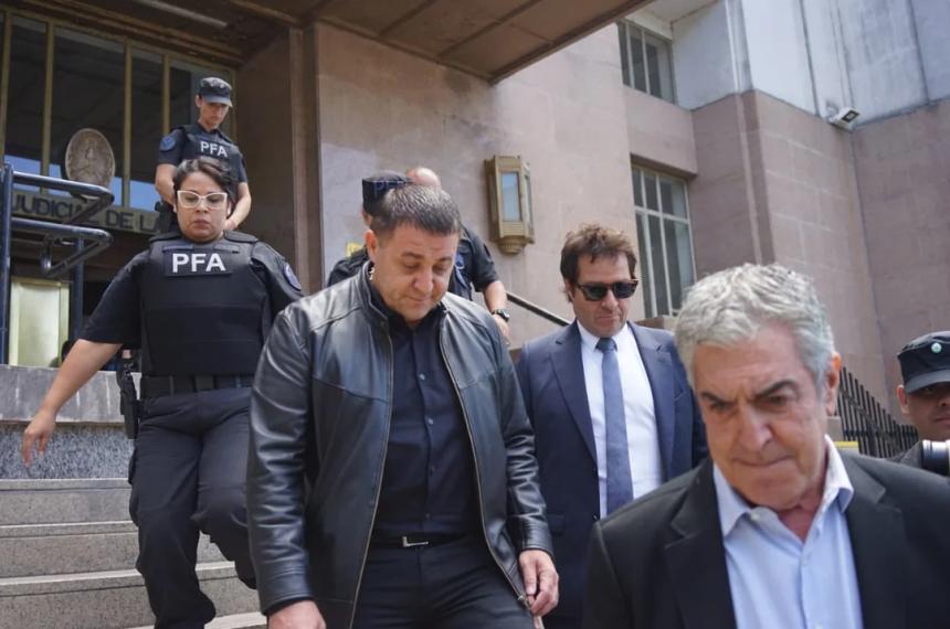  Tovigginio y Dalbón a la salida de Comodoro Py