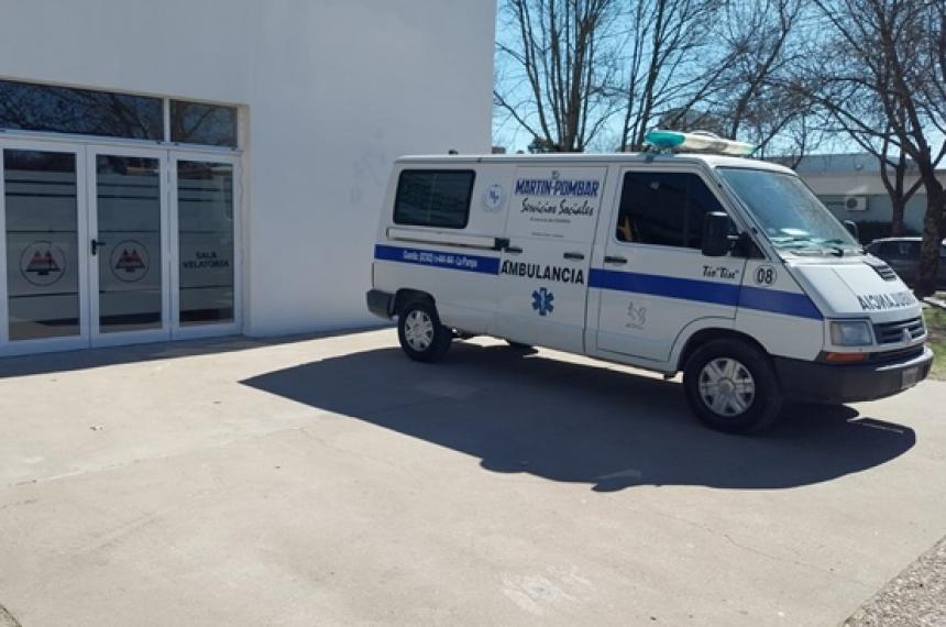 La víctima fue trasladada a Mendoza por la empresa Martíon Servicios Sociales