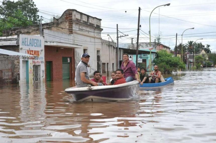 Las inundaciones en la provincia norteña son un problema de larga data