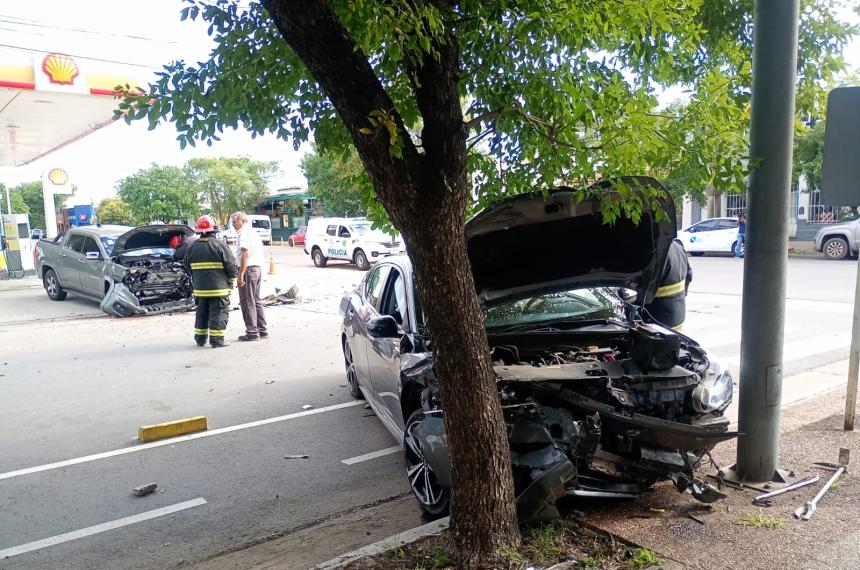 Ocurrió a las 10 de la mañana en una de las esquinas m�s transitadas