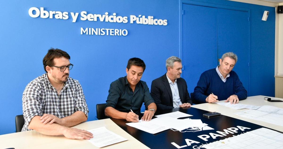 Encaran importante obra de pavimento en Toay