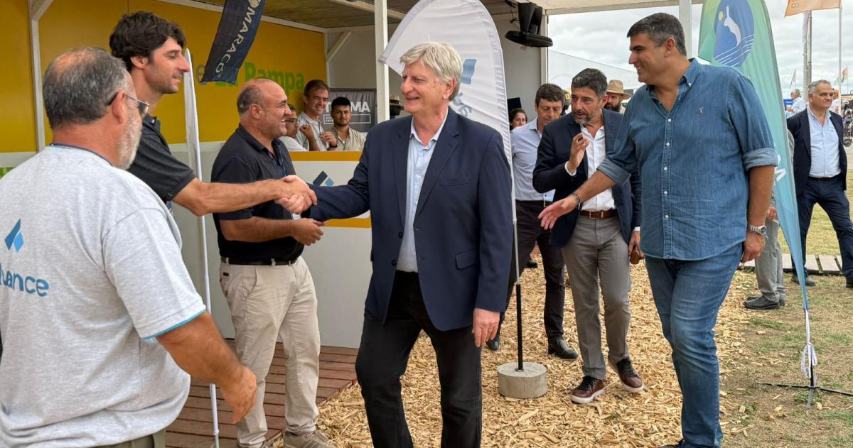 Bensusaacuten reivindicoacute la relacioacuten del Estado pampeano con el campo